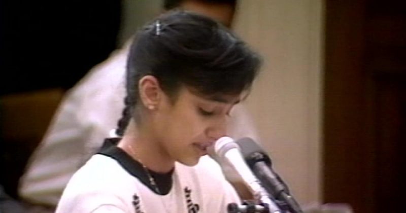 Nayirah testifies before Congress in 1990